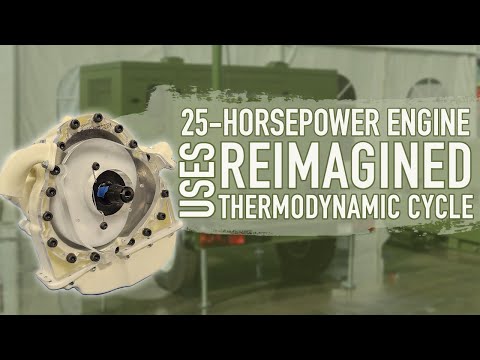 25-hp Engine Uses Reimagined Thermodynamic Cycle