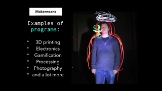 Makerspace programming at Library at The Dock