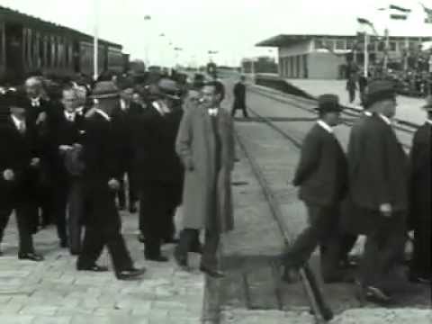 Nieuwe spoorlijn Gouda - Alphen a/d Rijn (1934)