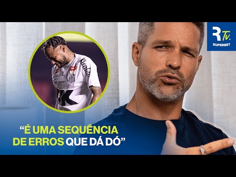 DIEGO RIBAS FALA SOBRE A CRISE QUE VIVE O SANTOS