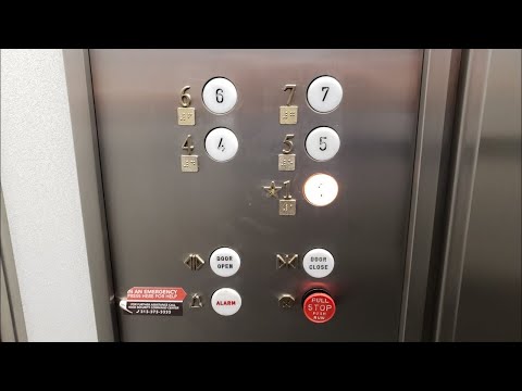 Dover Vanity Traction Elevators @ One Detroit Parking Garage, Detroit, MI