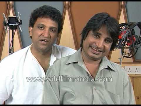 Dilip Sen - Sameer Sen sing their songs | 'Goriya Re ' and 'Hoton Pe Bas'