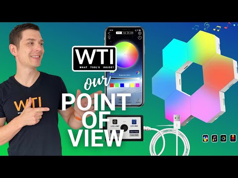 RWALOMOP Hexagon Wall Lights - WTI product video review