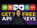 How To Get 7 Free AI API Keys Claude DeepSeek Gemini Without Paying 2026