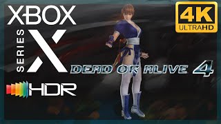 [4K/HDR] Dead or Alive 4 / Xbox Series X Gameplay