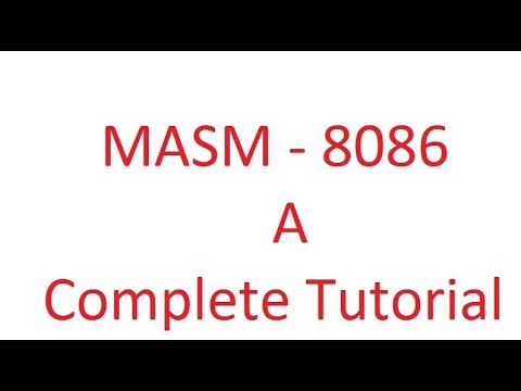 MASM for 8086