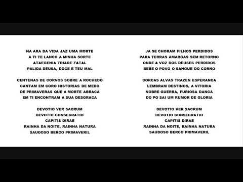 MOONSPELL - Ataegina [LYRICS ON SCREEN]