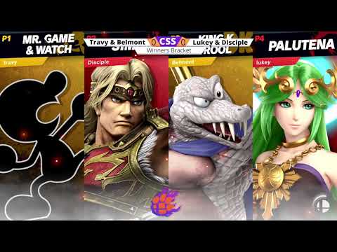CSS 29 Doubles - WQ - Travy & Belmont (G&W/Richter/KRool) vs. lukey & Disciple (Palu/Simon) - SSBU