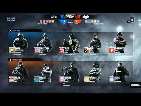 ESL EU Go4R6 (PC) #7 GiFu vs sigh