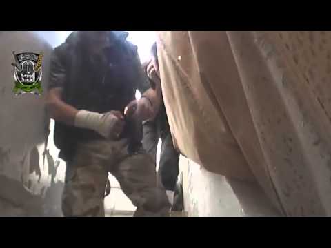 تفجير لغم ب قوات النظام من قبل لواء أبو موسى الأشعري في جوبر في محافظة دمشق