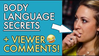 Body Language Secret Explained - Finger on Mouth (plus viewer comments!)