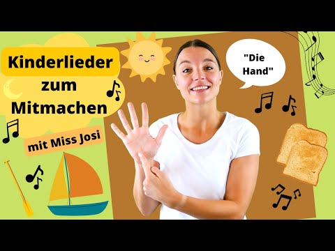 Kinderlieder zum Mitmachen - Bewegungslieder für Babys & Kleinkinder - Lernen für Kleine- Miss Josi