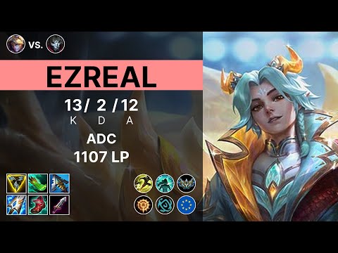Ezreal Adc vs Jhin - 1107 LP Challenger - EUW 15.11