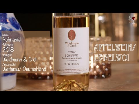WEINVERKOSTUNG | Apfelwein | Bohnapfel 2018 | Weingut Weidmann & Groh | Wetterau/ Deutschland