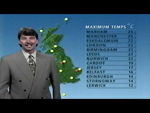 bbc north news clip and weather 1992