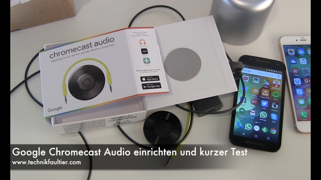 Медиаплеер Google Chromecast Audio