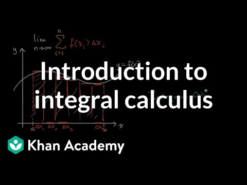 Introduction to integral calculus | Accumulation and Riemann sums | AP Calculus AB | Khan Academy Video