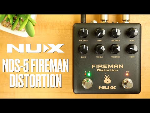 NUX // NDS-5 Fireman Distortion (Demo)