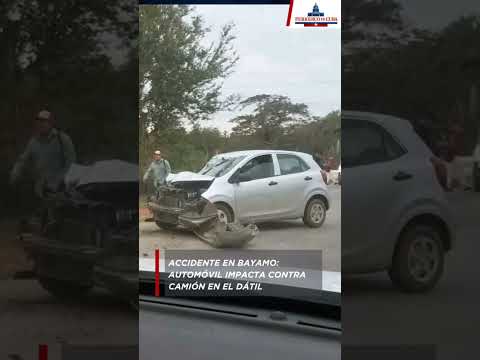 Un accidente en Bayamo, Granma