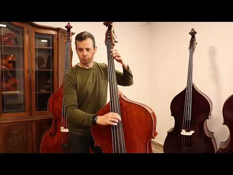 Great Amati Double Bass 3/4 from Flamed Poplar - Hand-Made in Romania #19 image 5