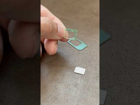 Phone sim #tips Cutting a SIM Card to Nano/Micro Size