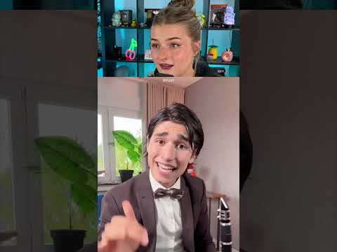 Video Thumbnail: Kaan lernt ein Instrument #shorts #lidiro #schule #memes