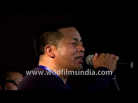 Hminga Hmar, Israel Lalbiakrema and Zoramchhani Zanun band at Winter Festival 2018  day 2 in Mizoram