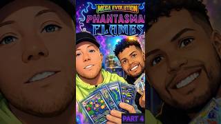 GOING PACK FOR PACK!! WHO WON?? (PART 4) #rippingpacks  #pokemon #megaevolution #phantasmalflames