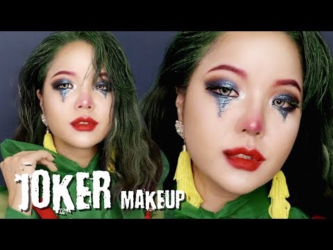 블링블링 레이디 조커 메이크업 Female Joker Makeup Tutorial 인기유튜버 우투