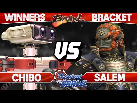 Revival of Brawl - Chibo (ROB) vs Salem (Ganondorf) - SSBB Mid Tiers Winners - Smash Brawl