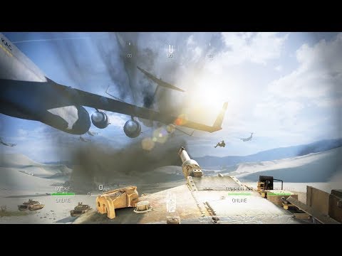 Tank Assault on Satellite Base - Call of Duty Ghosts
