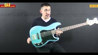 Squier - Vintage Modified Precision Bass PJ Demo at GAK