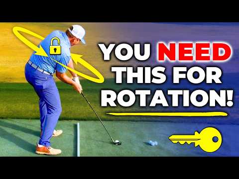Unlock ROTATION In Your Golf Swing With This #1 KEY!