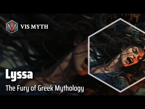 Lyssa: Goddess of Mad Rage and Frenzy | Greek Mythology Story｜VISMYTH