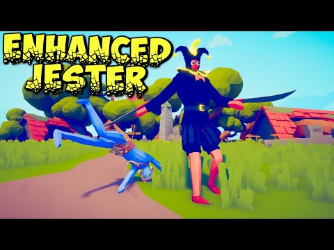 Enhanced Jester vs Every Unit - TABS MODS GAMEPLAY