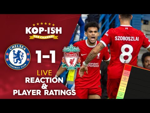 STALEMATE AT THE BRIDGE | CHELSEA 1-1 LIVERPOOL | FULL-TIME LIVE MATCH REACTION & PLAYER RATINGS