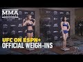UFC Brooklyn Official Weigh-In Highlights - MMA Fighting