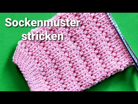 knit a simple sock pattern
