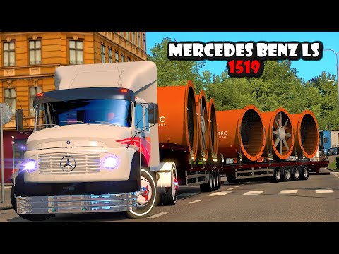 Mercedes Benz  LS 1519/1525 (ETS2 v1.36) Euro Truck Simulator 2