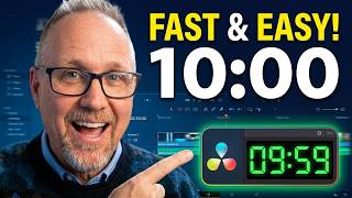 ⏱️ DaVinci Resolve Countdown Timer - No External Tools Required #timer #countdown