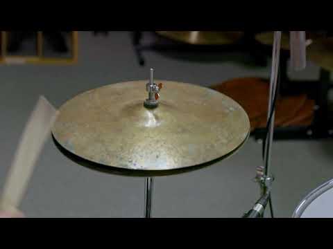 Zildjian 14" A Custom Hi Hat Cymbals 1071g 1374g image 13