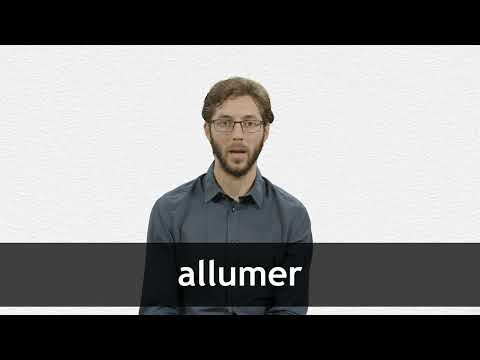 English Translation of “ALLUMER”