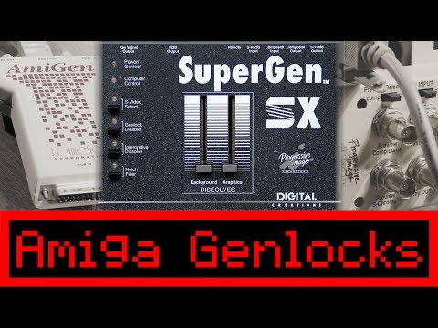 Commodore Amiga Genlocks