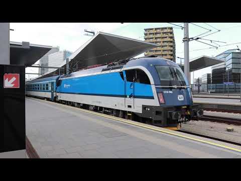 EC 102 "Polonia" (Wien - Warszawa) leaving Wien Hbf