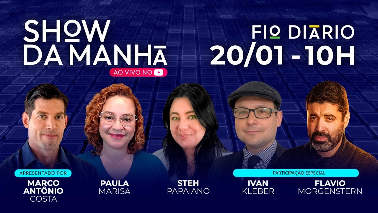 SHOW DA MANHÃ - EUROPA EM GUERRA CONTRA TRUMP - IVAN KLEBER EXCLUSIVO - 20/01/2026