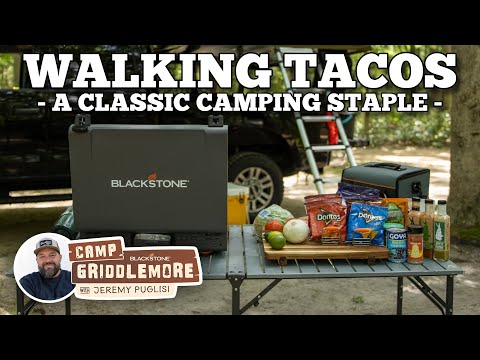 Walking Taco Bar at Camp