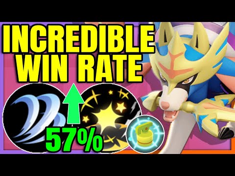 57% WIN RATE?! I had to try this METAL CLAW ZACIAN BUILD | Pokemon Unite