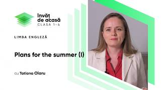 "Plans for the summer (I)"