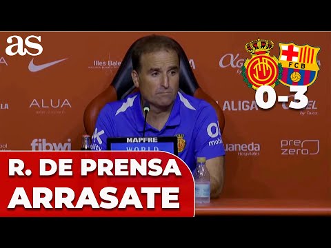 ARRASATE, RUEDA DE PRENSA COMPLETA tras el MALLORCA 0 - BARCELONA 3: PARTIDO POLÉMICO