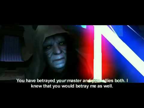 Star Wars The Force Unleashed PSP Dark Side Ending